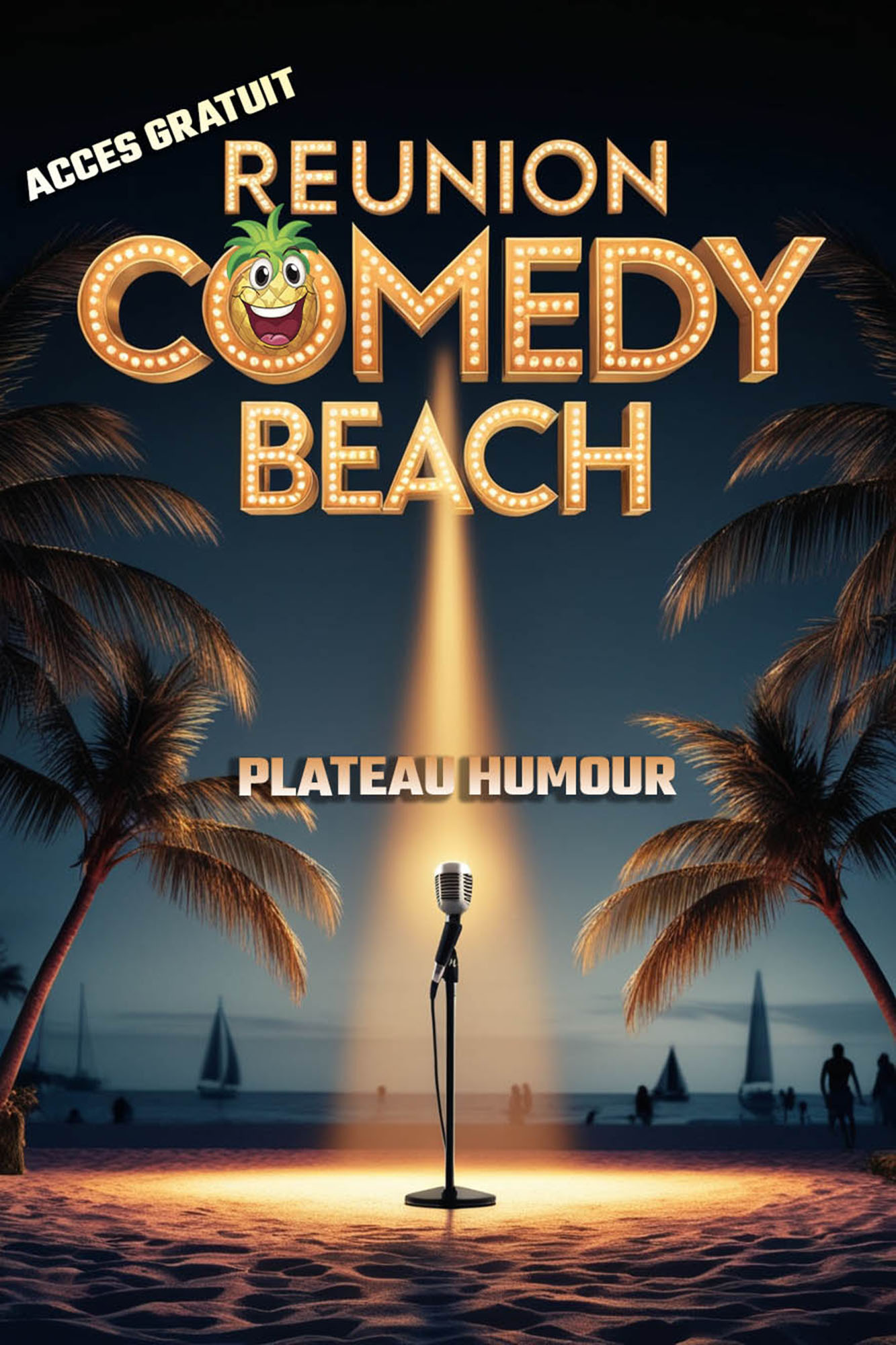 REUNION COMEDY BEACH